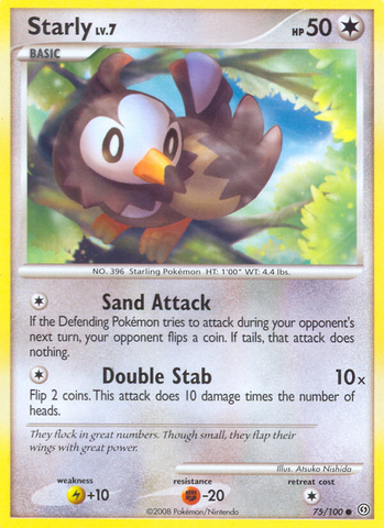 Starly (75/100) [Diamond & Pearl: Stormfront] Pokémon