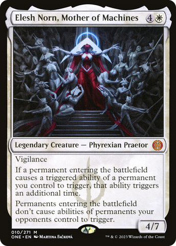 Elesh Norn, Mother of Machines [Phyrexia: All Will Be One] Magic: The Gathering