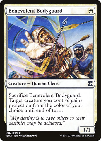 Benevolent Bodyguard [Eternal Masters] Magic: The Gathering