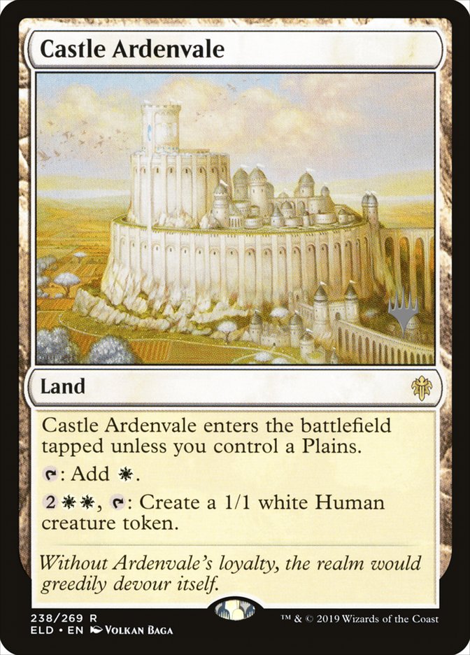 Castle Ardenvale (Promo Pack) [Throne of Eldraine Promos] Magic: The Gathering