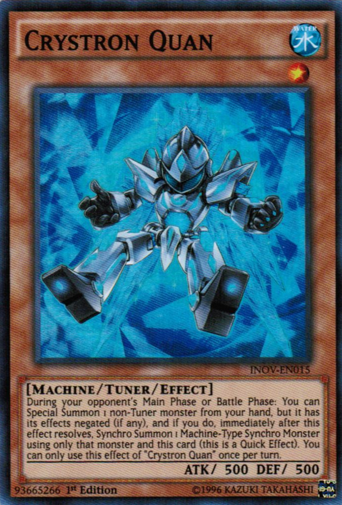 Crystron Quan [INOV-EN015] Super Rare Yu-Gi-Oh!