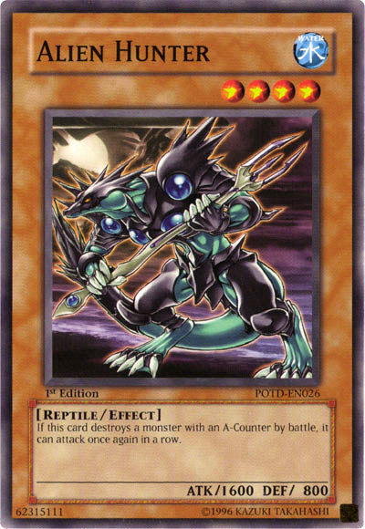 Alien Hunter [POTD-EN026] Common Yu-Gi-Oh!