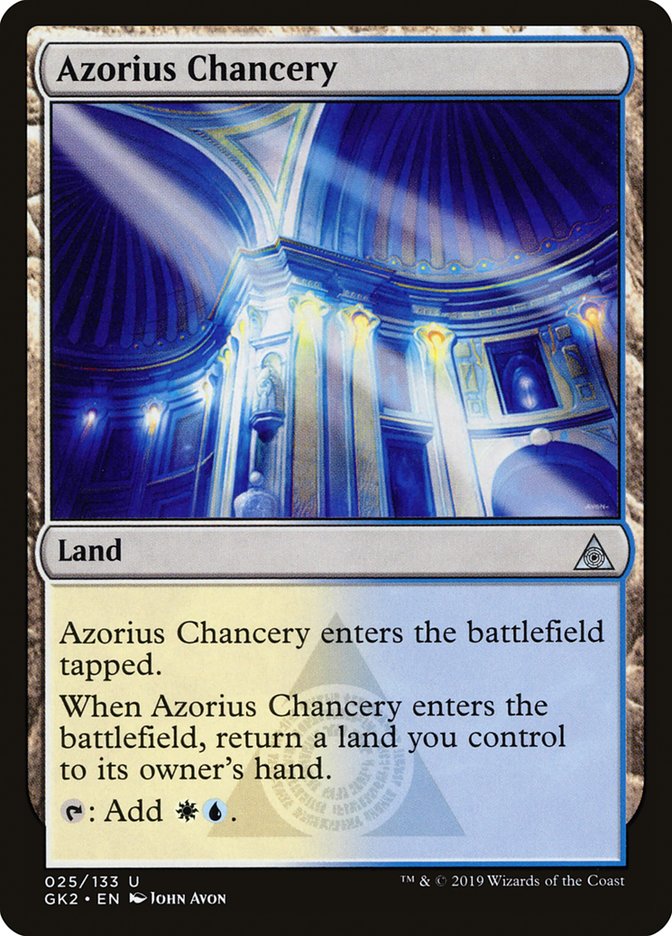 Azorius Chancery [Ravnica Allegiance Guild Kit] Magic: The Gathering