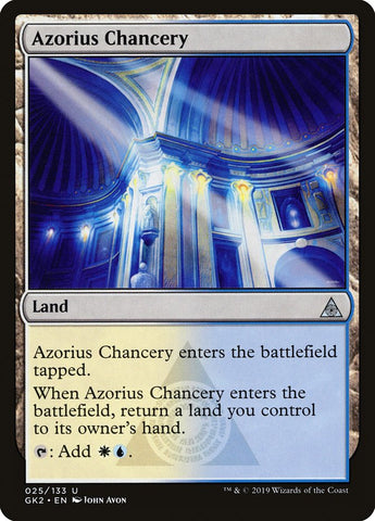 Azorius Chancery [Ravnica Allegiance Guild Kit] Magic: The Gathering