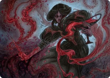 Change of Fortune Art Card [Innistrad: Crimson Vow Art Series] Magic: The Gathering