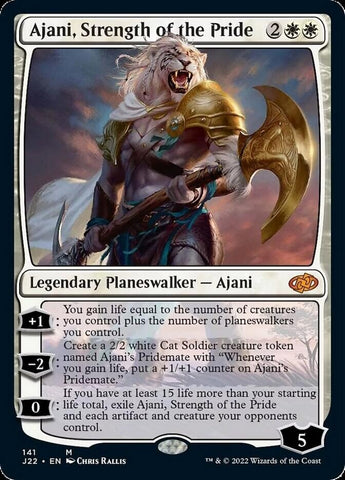Ajani, Strength of the Pride [Jumpstart 2022] Magic: The Gathering