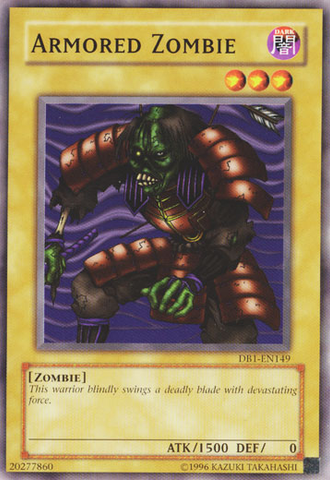 Armored Zombie [DB1-EN149] Common Yu-Gi-Oh!