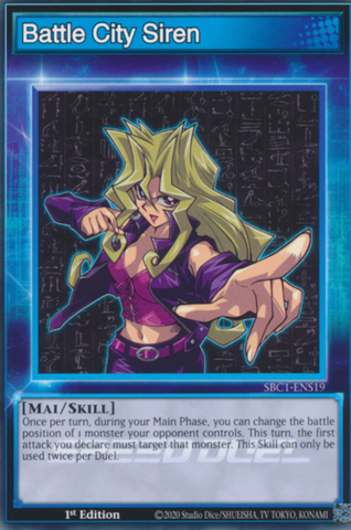 Battle City Siren [SBC1-ENS19] Common Yu-Gi-Oh!
