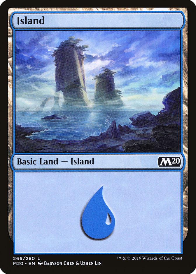 Island (266) [Core Set 2020] Magic: The Gathering