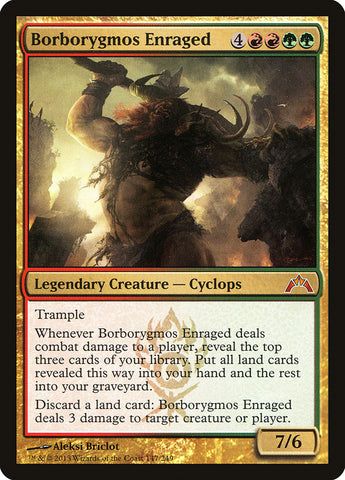 Borborygmos Enraged [Gatecrash] Magic: The Gathering