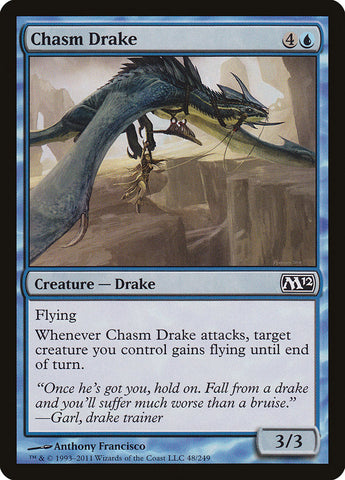 Chasm Drake [Magic 2012] Magic: The Gathering