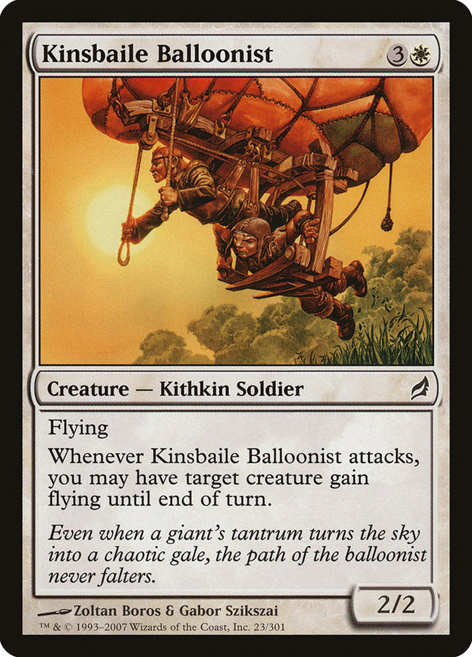Kinsbaile Balloonist [Lorwyn] Magic: The Gathering