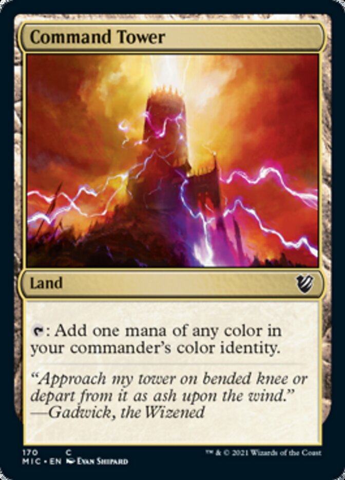 Command Tower [Innistrad: Midnight Hunt Commander] Magic: The Gathering