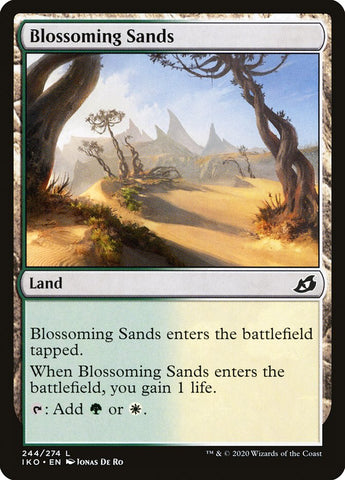 Blossoming Sands [Ikoria: Lair of Behemoths] Magic: The Gathering