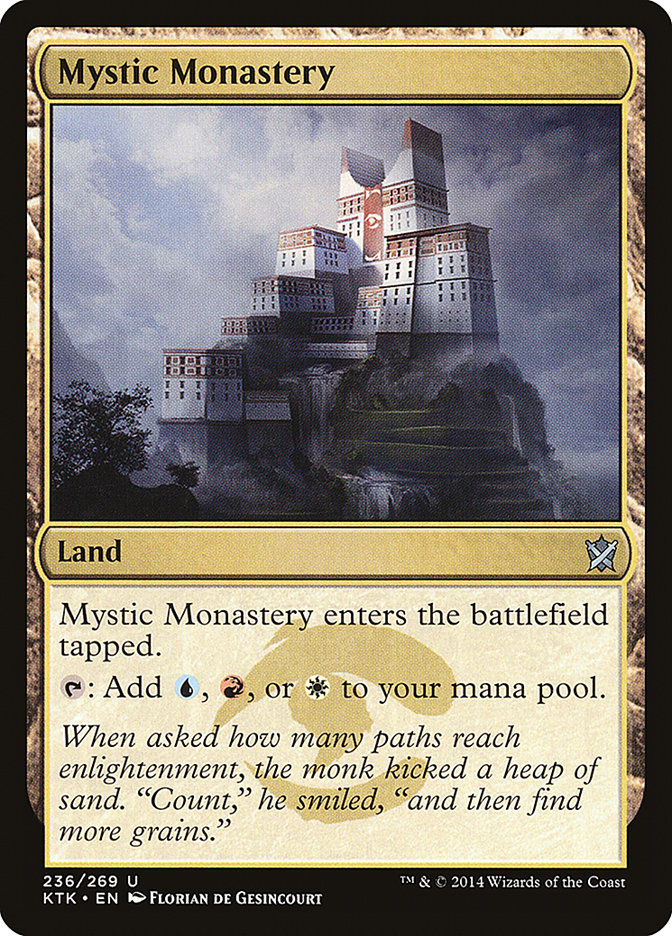 Mystic Monastery [Khans of Tarkir] Magic: The Gathering