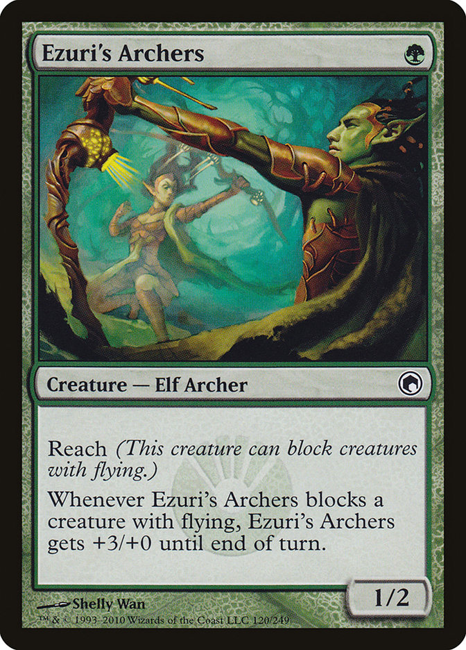 Ezuri's Archers [Scars of Mirrodin] Magic: The Gathering
