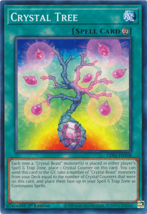Crystal Tree [LDS1-EN108] Common Yu-Gi-Oh!