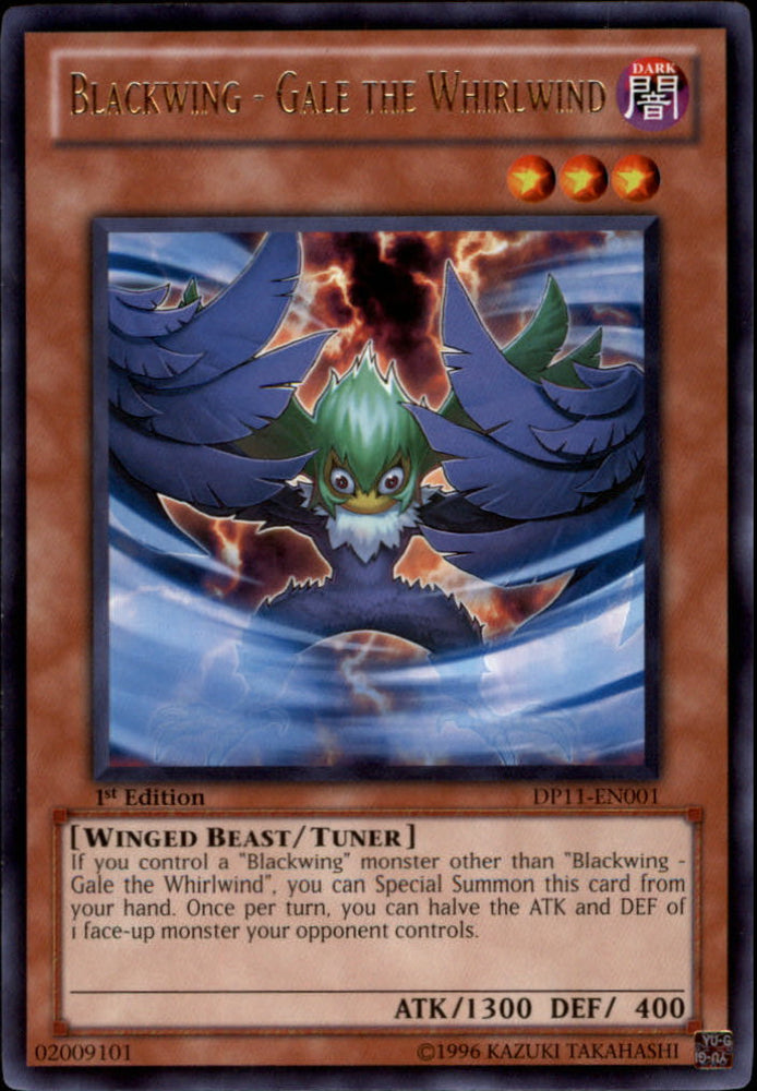 Blackwing - Gale the Whirlwind [DP11-EN001] Rare Yu-Gi-Oh!