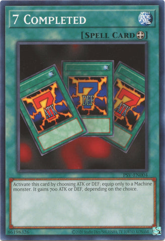 7 Completed (25th Anniversary) [PSV-EN004] Common Yu-Gi-Oh!