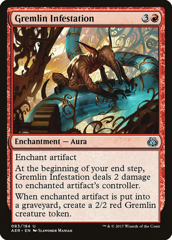 Gremlin Infestation [Aether Revolt] Magic: The Gathering