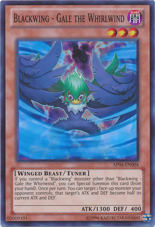 Blackwing - Gale the Whirlwind [AP04-EN004] Super Rare Yu-Gi-Oh!