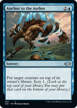 Anchor to the Aether [Jumpstart 2022] Magic: The Gathering