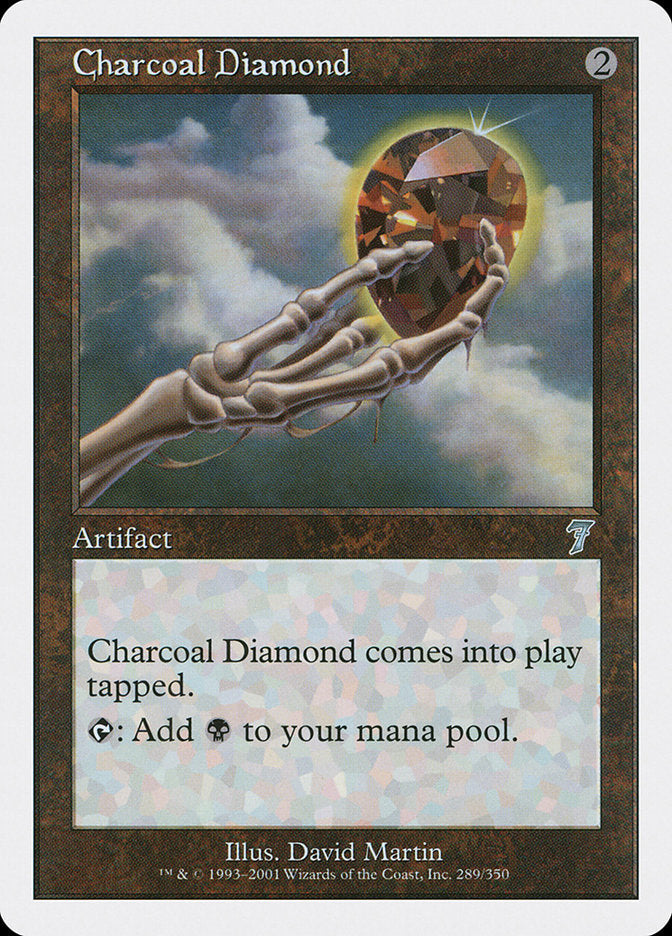 Charcoal Diamond [Seventh Edition] Magic: The Gathering