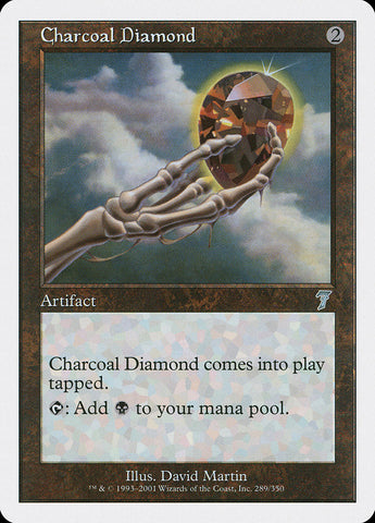 Charcoal Diamond [Seventh Edition] Magic: The Gathering