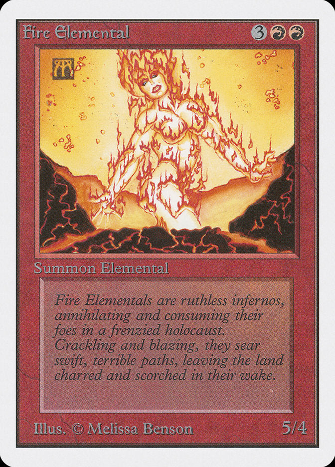 Fire Elemental [Unlimited Edition] Magic: The Gathering