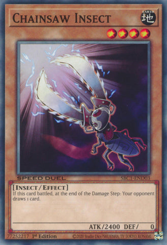 Chainsaw Insect [SBC1-END03] Common Yu-Gi-Oh!