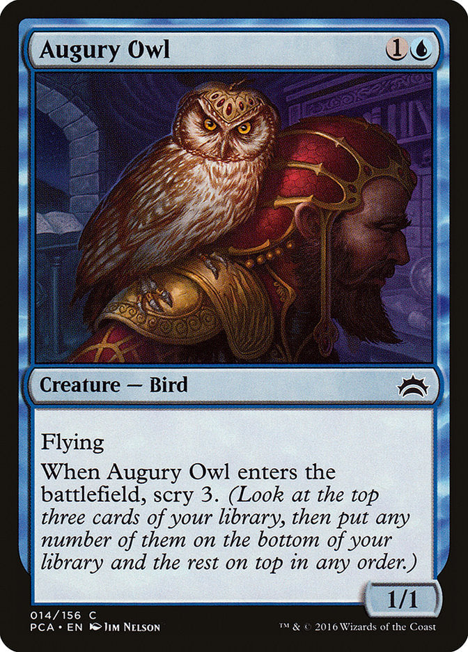 Augury Owl [Planechase Anthology] Magic: The Gathering