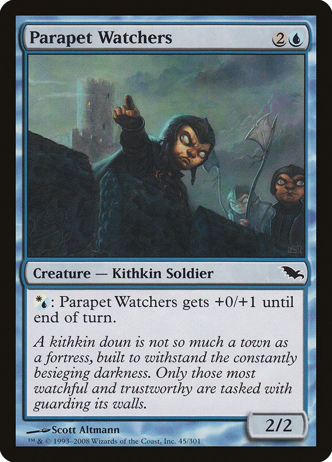 Parapet Watchers [Shadowmoor] Magic: The Gathering