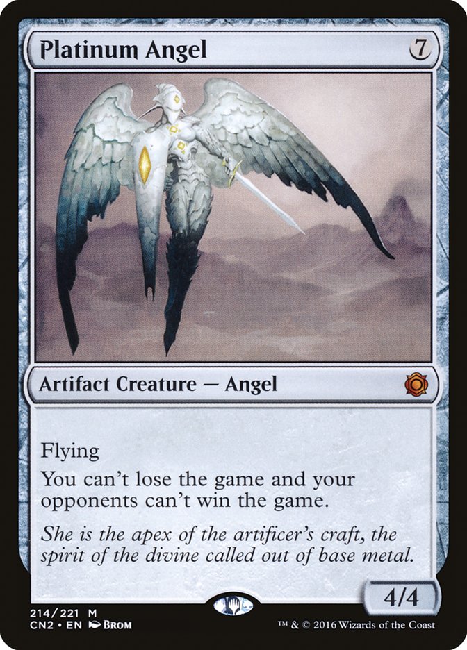 Platinum Angel [Conspiracy: Take the Crown] Magic: The Gathering