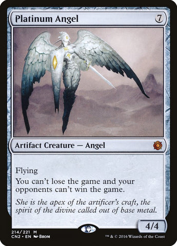 Platinum Angel [Conspiracy: Take the Crown] Magic: The Gathering