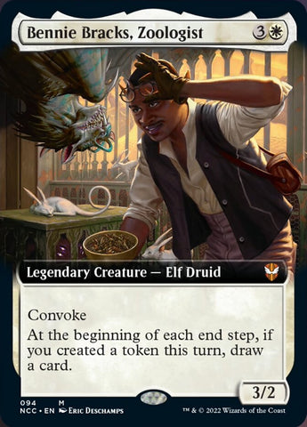Bennie Bracks, Zoologist (Extended Art) [Streets of New Capenna Commander] Magic: The Gathering