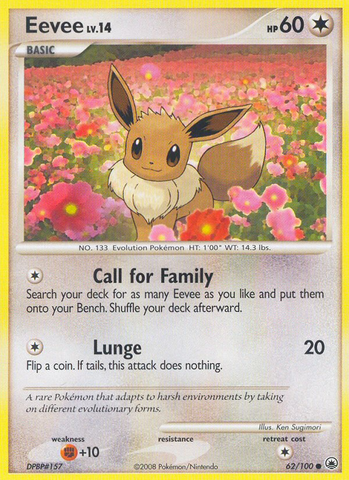 Eevee (62/100) [Diamond & Pearl: Majestic Dawn] Pokémon