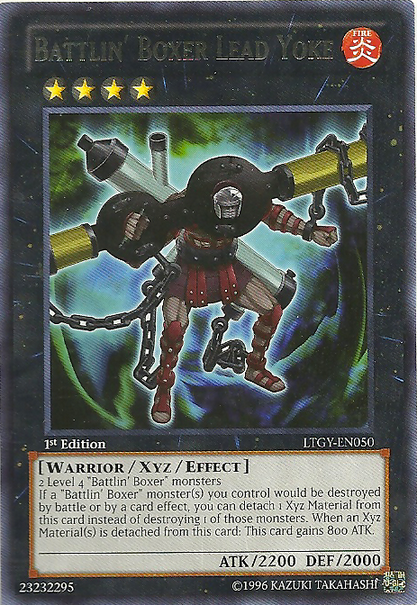 Battlin' Boxer Lead Yoke [LTGY-EN050] Rare Yu-Gi-Oh!