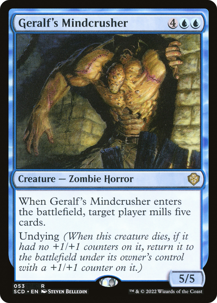 Geralf's Mindcrusher [Starter Commander Decks] Magic: The Gathering