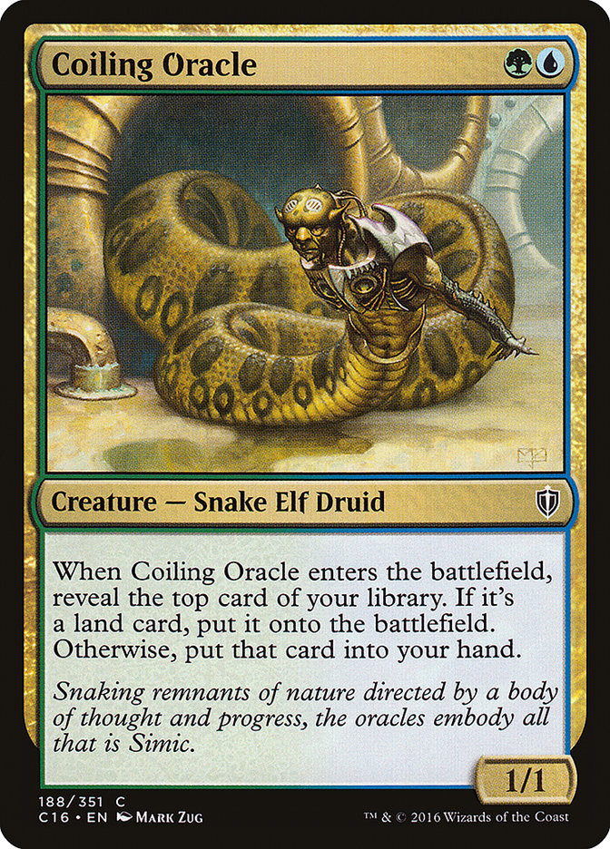 Coiling Oracle [Commander 2016] Magic: The Gathering