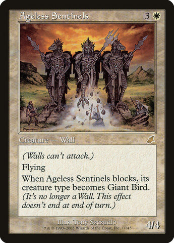 Ageless Sentinels [Scourge] Magic: The Gathering