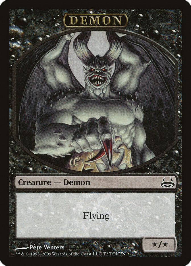 Demon Token [Duel Decks: Divine vs. Demonic Tokens] Magic: The Gathering