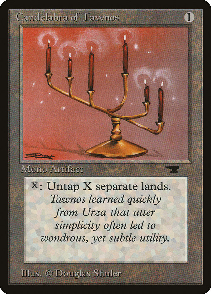 Candelabra of Tawnos [Antiquities] Magic: The Gathering