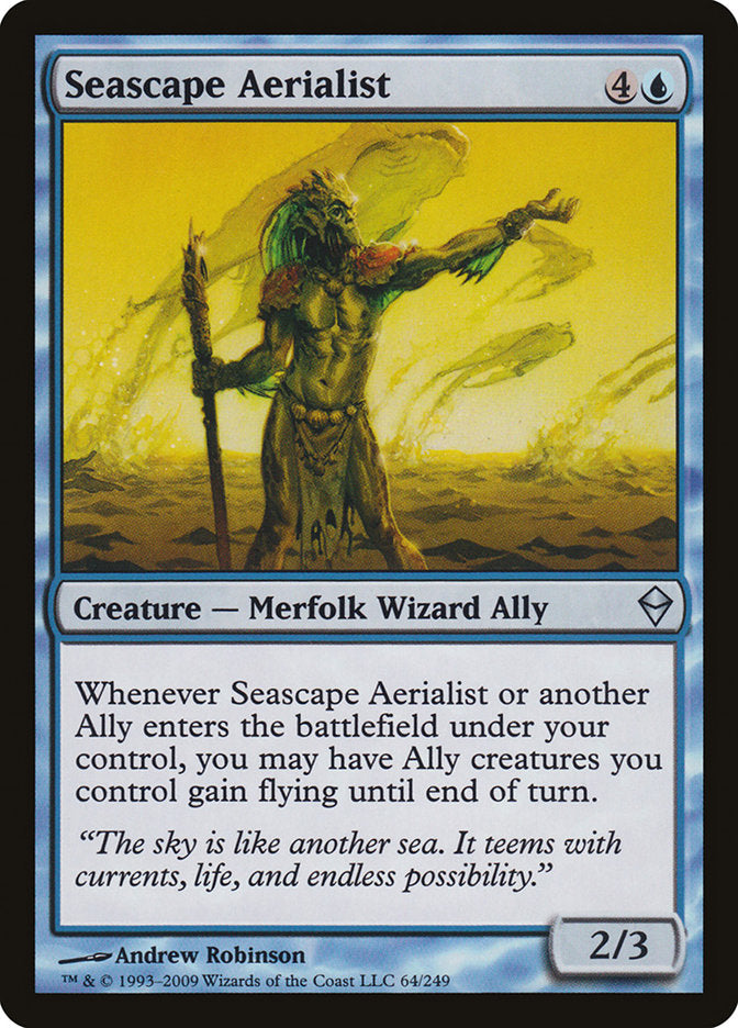 Seascape Aerialist [Zendikar] Magic: The Gathering