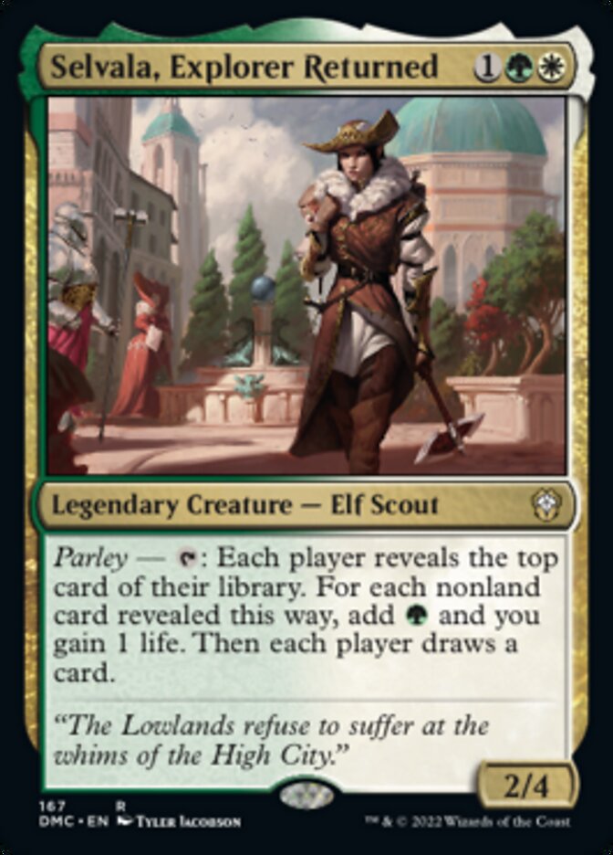 Selvala, Explorer Returned [Dominaria United Commander] Magic: The Gathering
