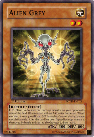Alien Grey [POTD-EN024] Common Yu-Gi-Oh!