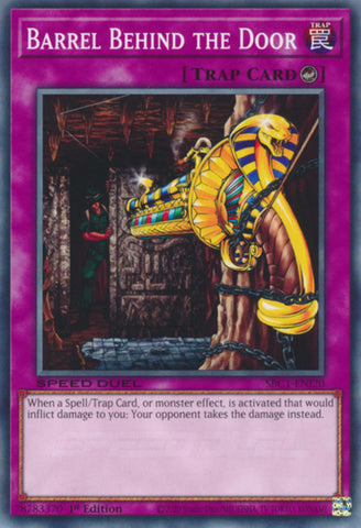 Barrel Behind the Door [SBC1-ENI20] Common Yu-Gi-Oh!
