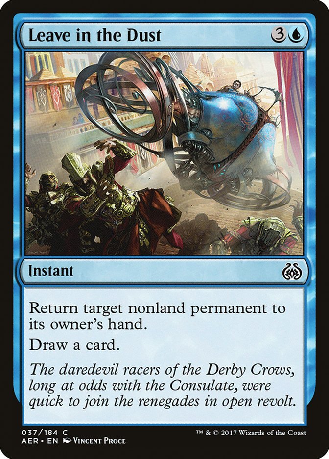Leave in the Dust [Aether Revolt] Magic: The Gathering