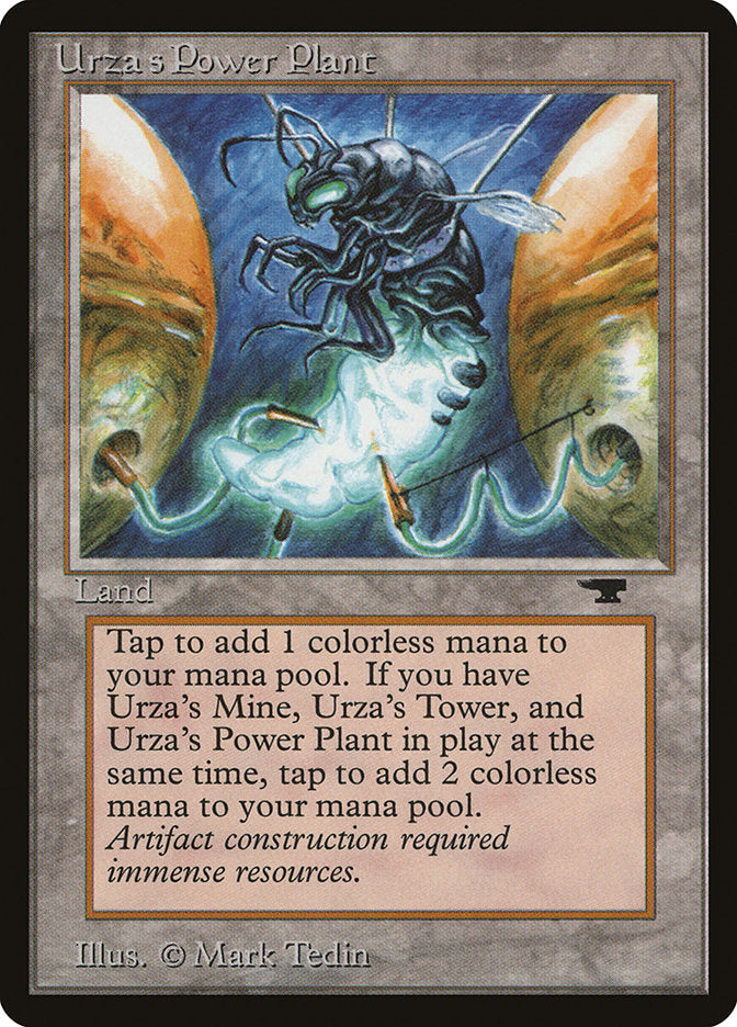 Urza's Power Plant (Insect) [Antiquities] Magic: The Gathering