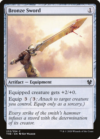 Bronze Sword [Theros Beyond Death] Magic: The Gathering