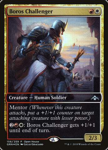Boros Challenger (Open House) [Guilds of Ravnica Promos] Magic: The Gathering
